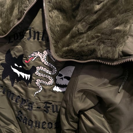 GRMY/ THE PLANET N-2B FLIGHT JACKET "KHAKI"