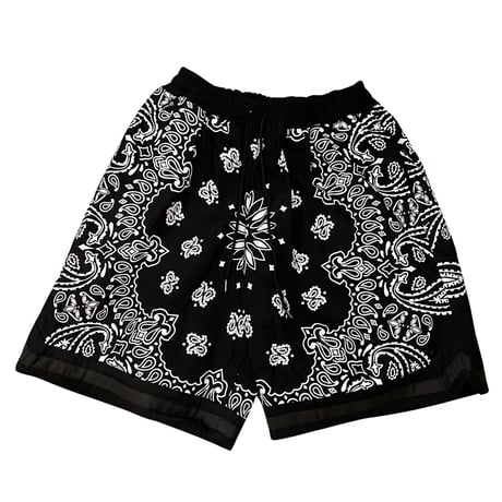 Mismatch NYC/BANDANA Canvas Shorts