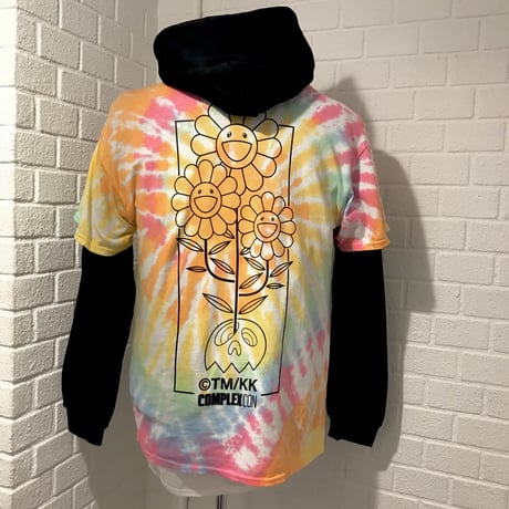 Complexcon限定/村上隆 KAIKAI KIKI Tshirts タイダイ