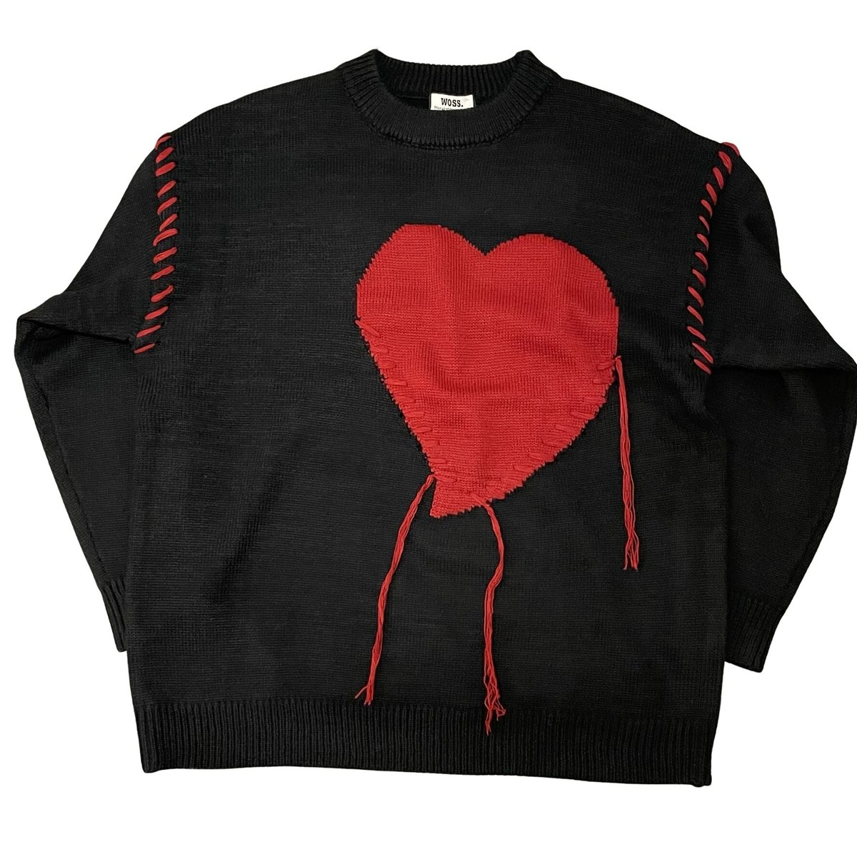 WOSS.official/Heart oversize knit | BINGOSTAR ・ WOSS.official/Heart oversize knit | BINGOSTAR ・