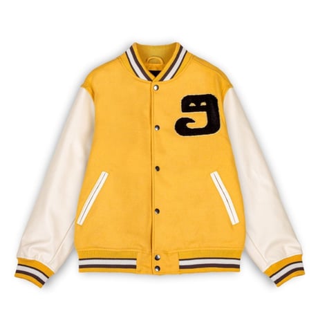 GRMY/WOOL Baseball Jacket "YELLOW"