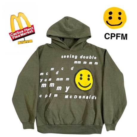 CPFM ×  McDonald's / ibons! Hoodie GREEN