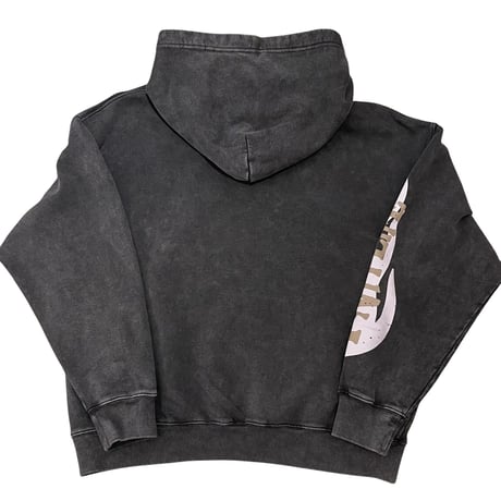 FNTY/Smile logo Hoodie  "WASHED BLACK"
