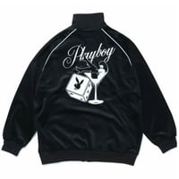 Playboy/Velours Track Jacket