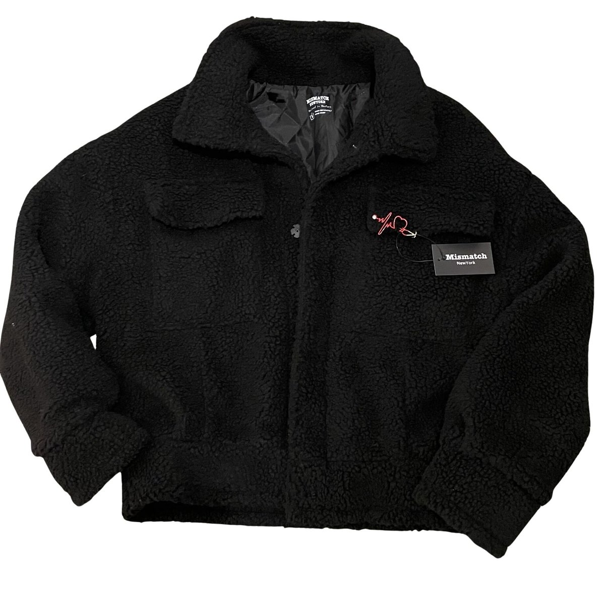 Mismatch NYC/ Short BOA JACKET BLACK | BINGOST