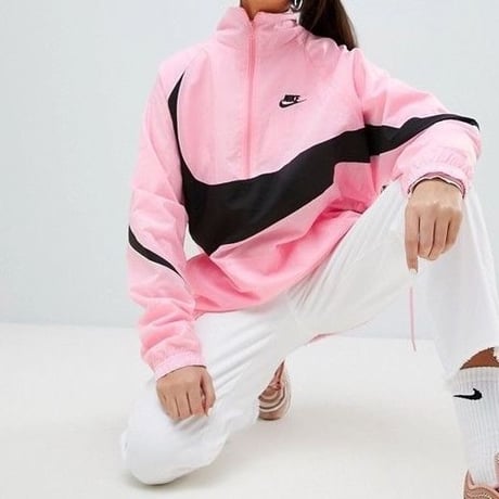 NIKE/UK規格 BIG SWOOSH ANORAK JACKET   ピンク
