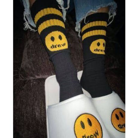 Drew House/Mascot Socks BLACK