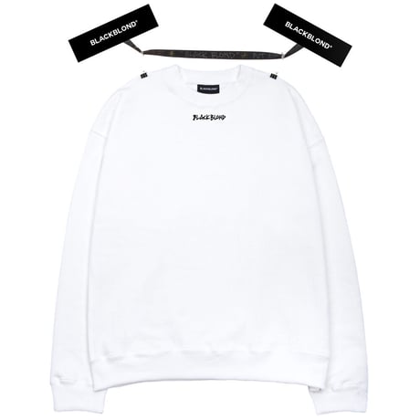 BLACK BLOND/BBD Innocent Crime Crewneck Sweatshirt  (WHITE)