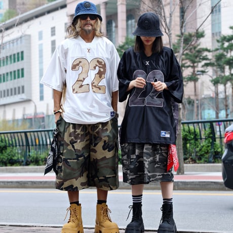 ByTheR/ Oversize GAME Shirts "WHITE/BLACK"