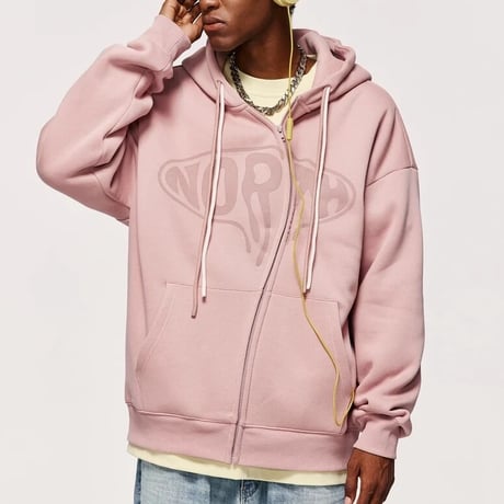 WOSS.official/NORTH Zip Up Hoodie