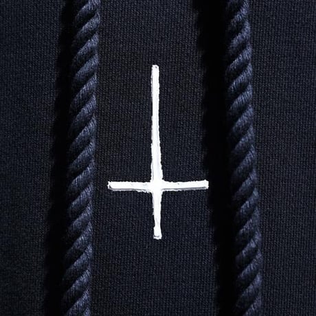 By The R/ Cross Paint Cotton Hoodie (SET UP)