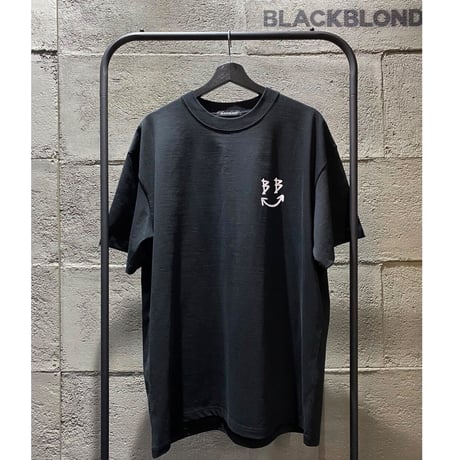 BLACK BLOND/Smile classic Tee " BLACK"