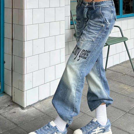 KillWinner/7cm Platform denim Sneaker  (BLUE)