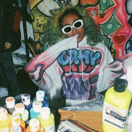 GRMY×Shirts King Phade/Flame Art Hoodie