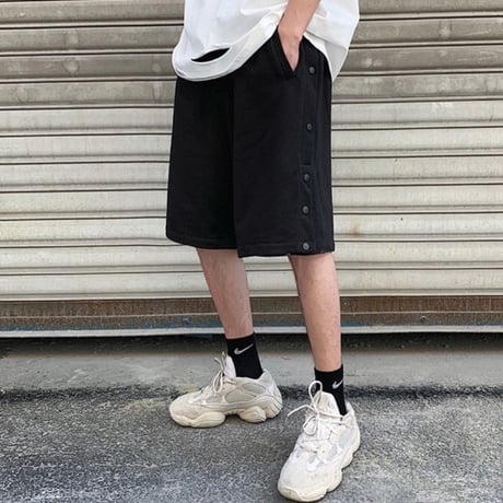URKOOL/SNAP SHORTS　BLACK