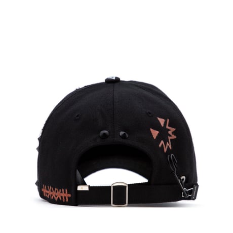 BLACK BLOND/Smile halloween CUSTOM CAP