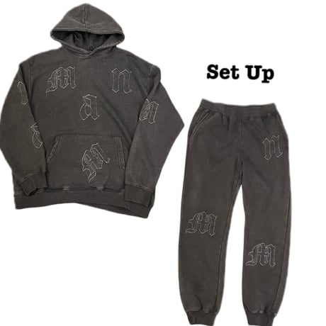BOOHOO/ Washed SET UP
