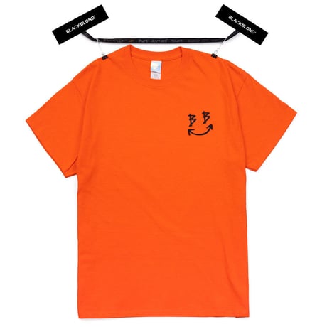 BLACK BLOND/Smile Tee ORANGE