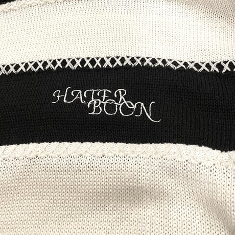 WOSS.official/Boarder oversize Spring knit