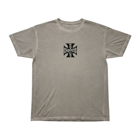 West Coast Choppers/ W.C.C Logo Tshirts "Wash GRAY"