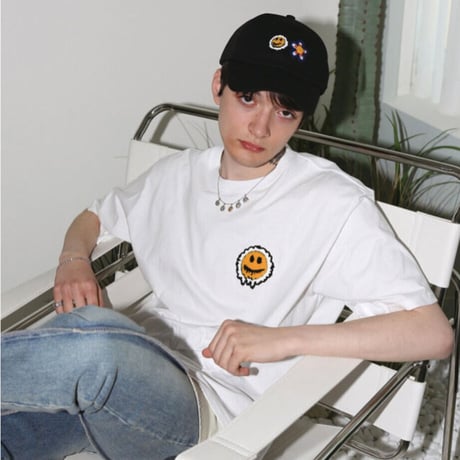 MISTER CHILD/SMILE LOGO Tshirts "WHITE"