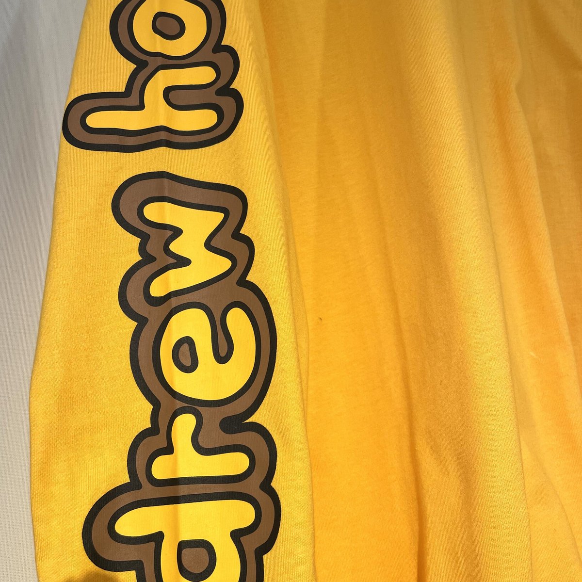 ドリューハウス Drew House/LOGO Longsleeve YELLOW | BINGOSTAR ・