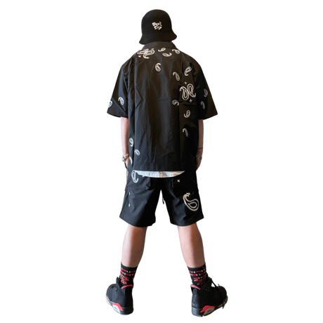 EPTM/Paisley SHORTS "BLACK"  (SET UP)