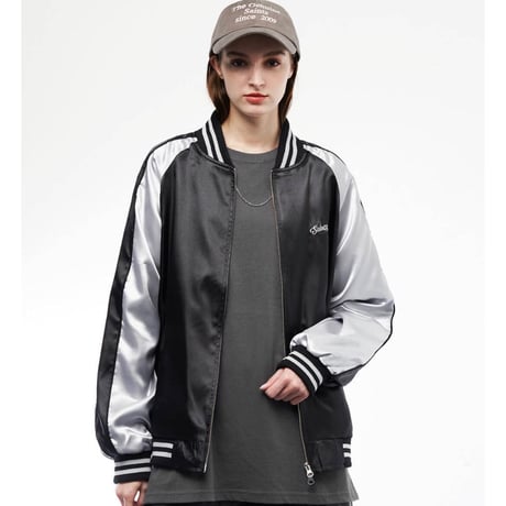 SAINT PAIN/Satin Souvenir Jacket
