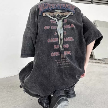 Mismatch NYC/Washed cross Tee