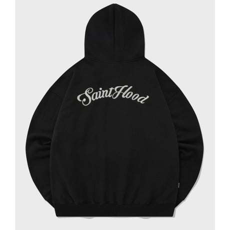 SAINT PAIN/M.M.C Logo Hoodie BLACK