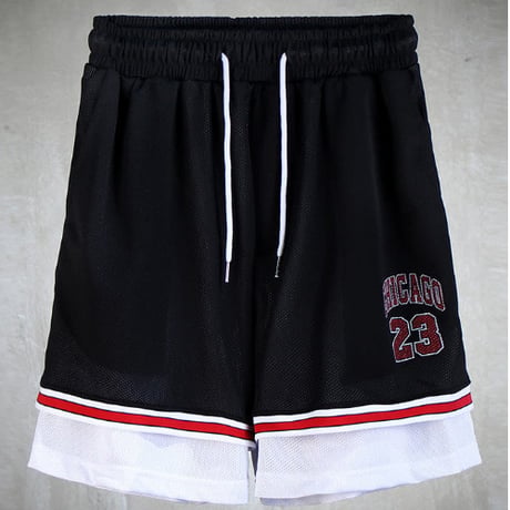 By The R/ chicago mesh Set UP (Tops&Shorts) "BLACK"