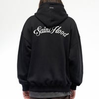 SAINT PAIN/M.M.C Logo Hoodie BLACK