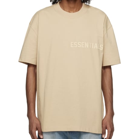 ESSENTIALS  fear of god /Logo Tshirt  " beige"