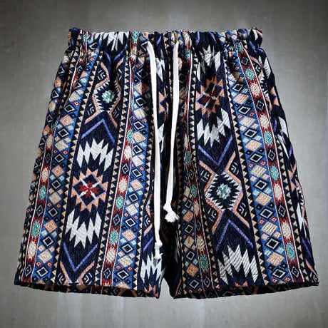 ByTheR /jacquard Short Pants "BLACK"