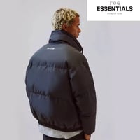 FOG Essentials/Puffer Jacket "Reflector BLACK"