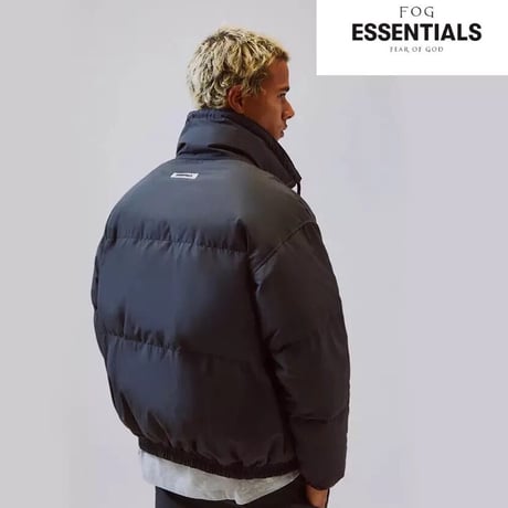 FOG Essentials/Puffer Jacket "Reflector BLACK"