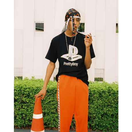 Pretty Boy Gear/Play no game Track  Pants  ORANGE