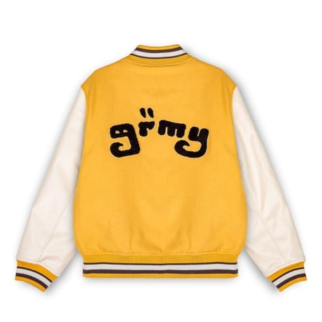 GRMY/WOOL Baseball Jacket "YELLOW"