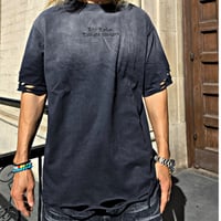 By The R/ Spray painting  tee
