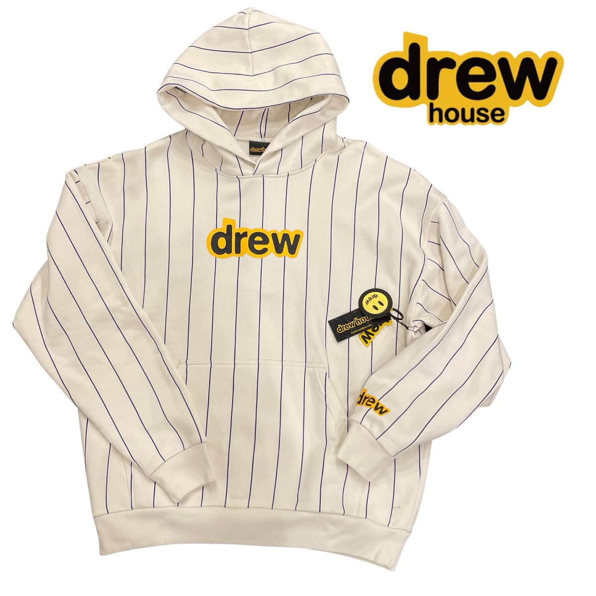 Drew House/Secret LOGO Hoodie STRIPE | BINGOSTA 