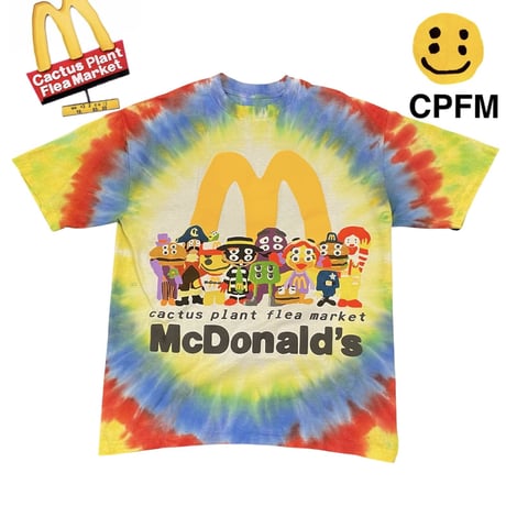 CPFM ×  McDonald's / buggy and friends Tee TIEDYE