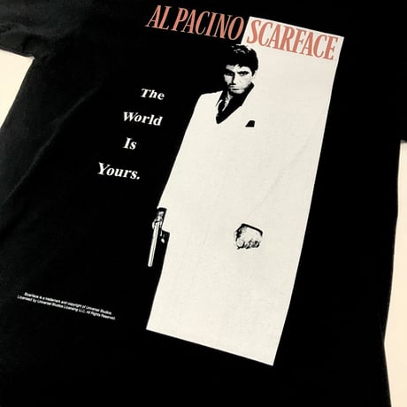 SCARFACE/official Tee ブラック