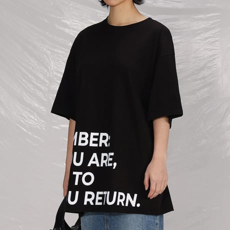 SAINTPAIN/ SANS Tee (BLACK)