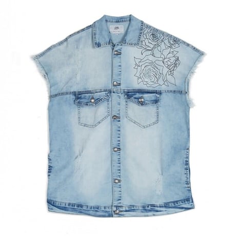 Sixth June/落書き Cut Off Denim
