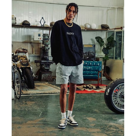 SAINT PAIN/GRACE LongSleeve Tee BLACK