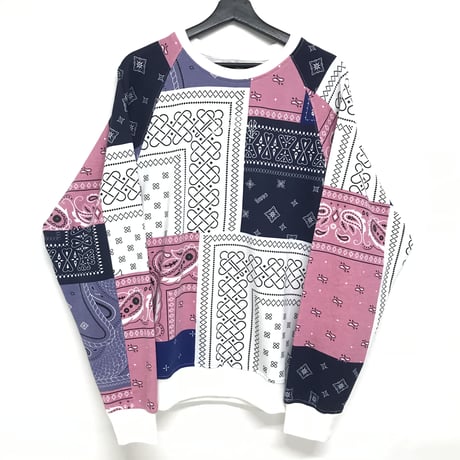 GRMY/BANDANA ALL OVER print Crewneck