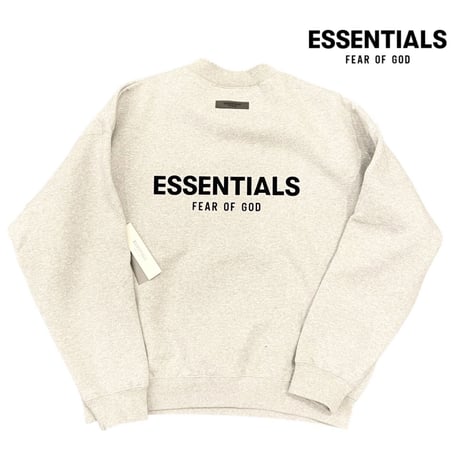 ESSENTIALS by Fear of God /LOGO Crewneck "OFF WHITE"