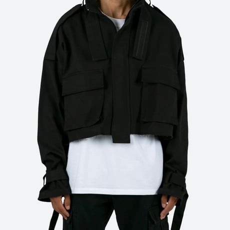 MNML/Cropped M65 Jacket "BLACK"
