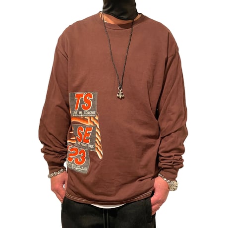 Travis Scott /UTOPIA tour Longsleeve Tshirts  BROWN