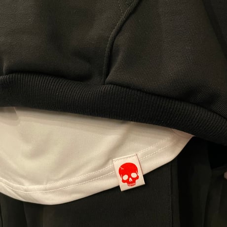 By The R/ Long LS Tee "WHITE/BLACK"